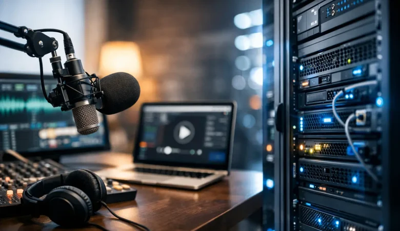 Hosting web para emisora online que sí responde
