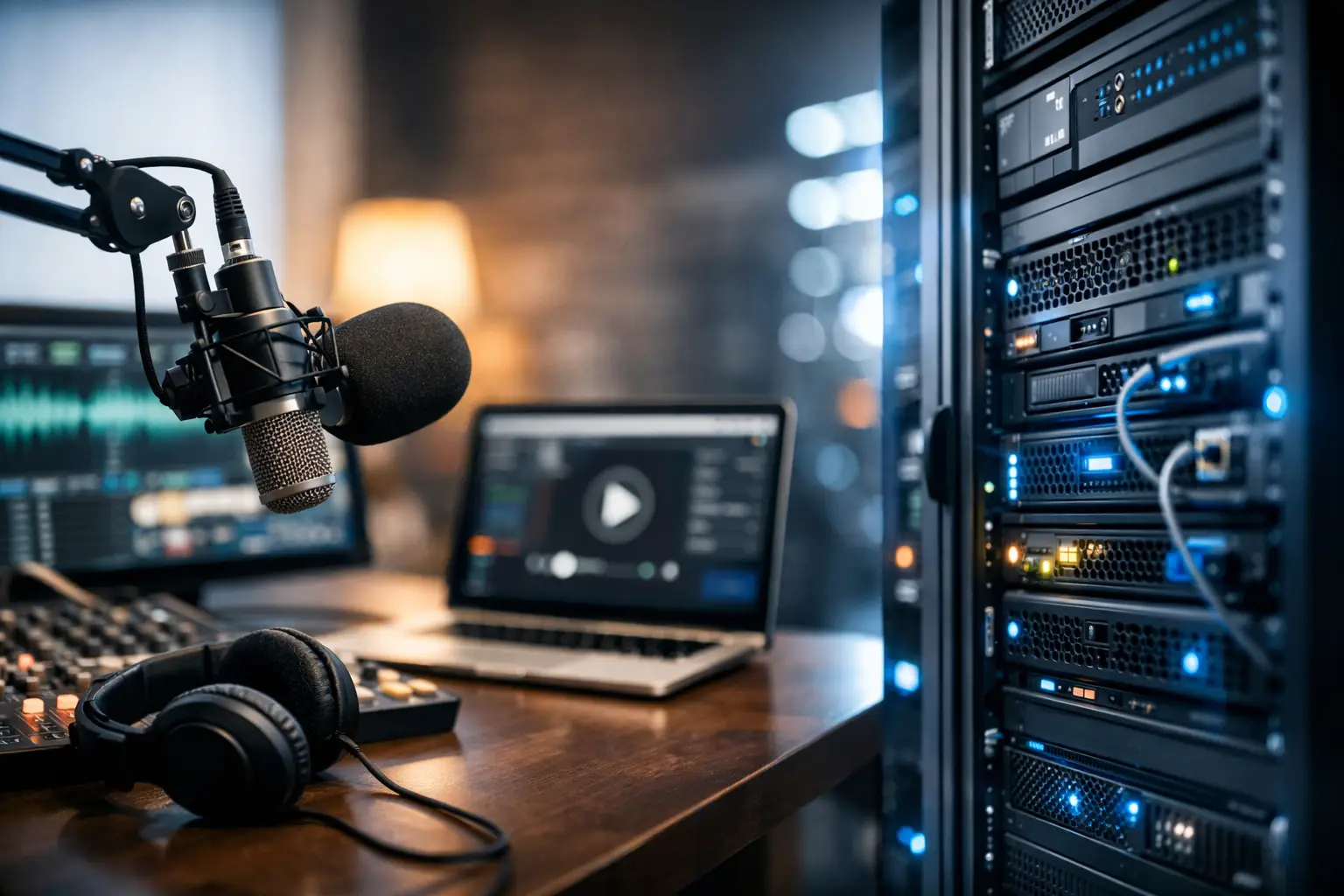 Hosting web para emisora online que sí responde