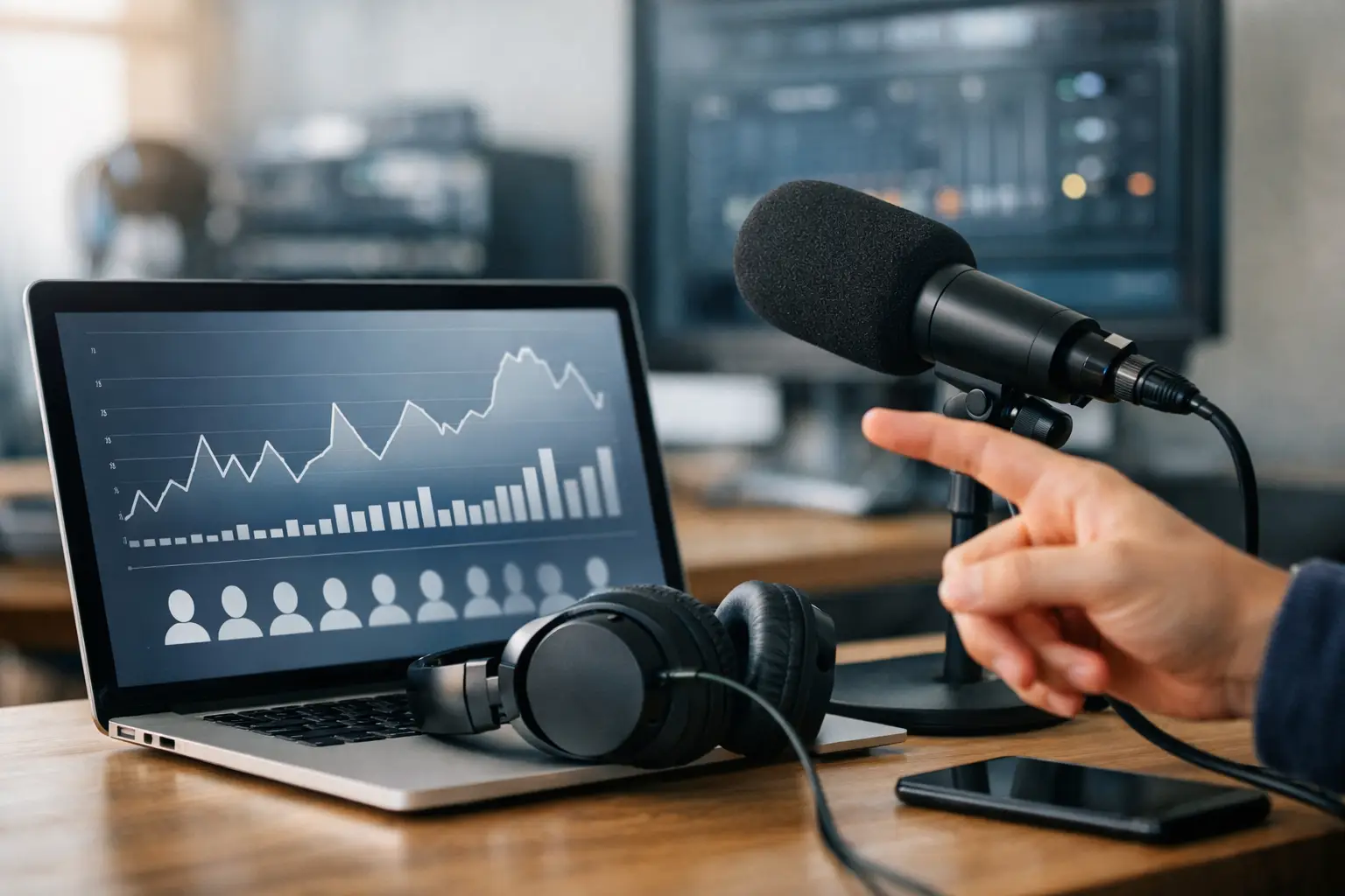 Cómo medir oyentes simultáneos en radio online
