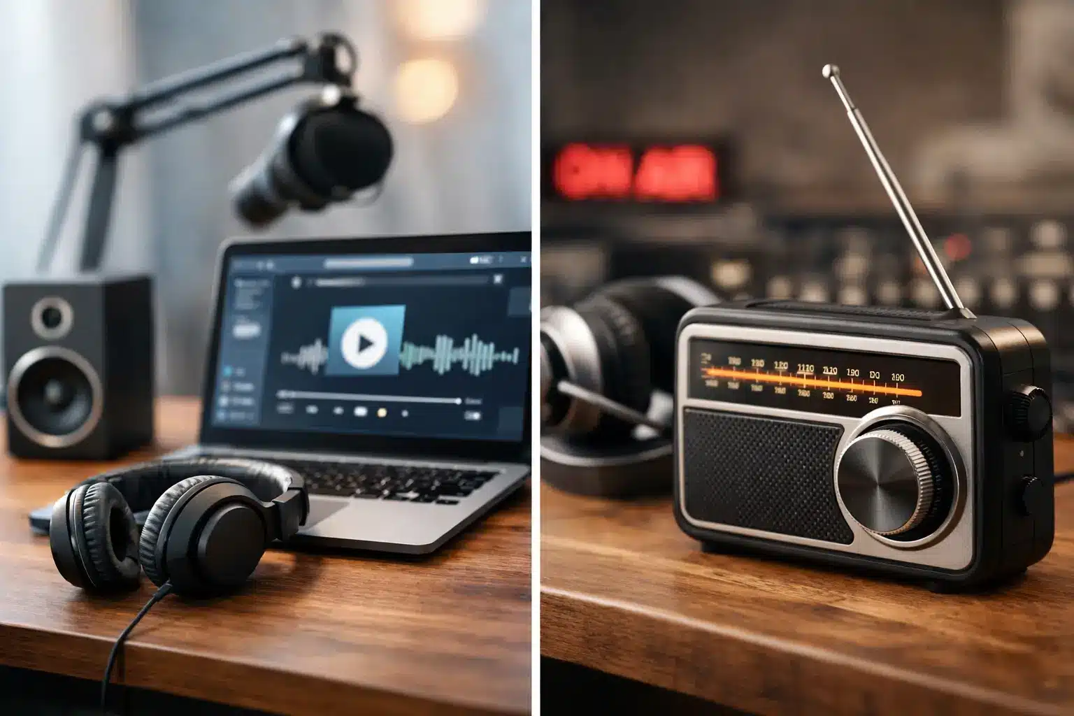 Radio web versus FM tradicional: qué conviene